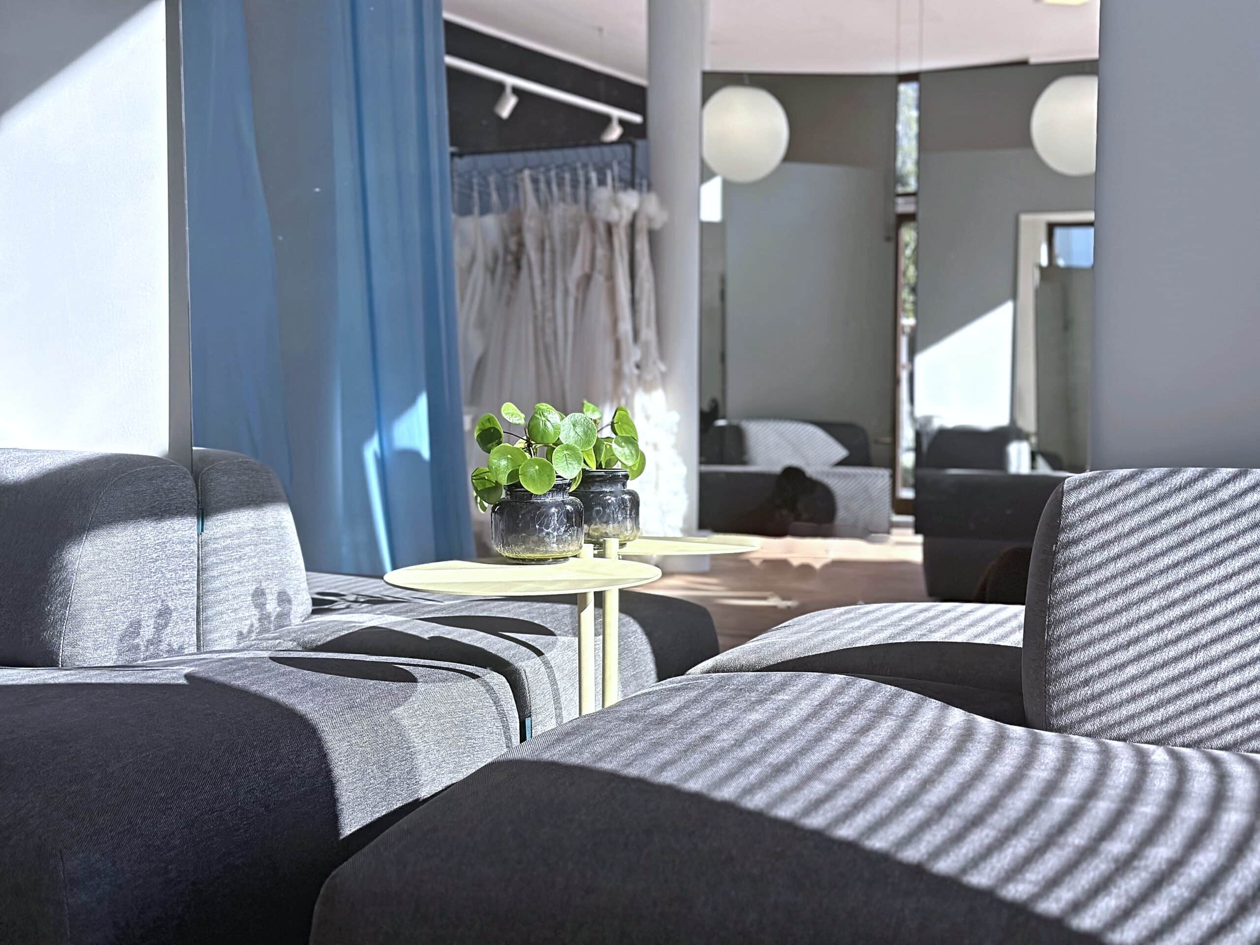 Anproberaum im Bridal Atelier Frankfurt-Sachsenhausen