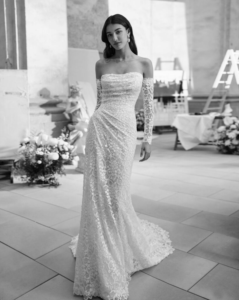 Brautkleid Maud von AIRE Barcelona bei Love & Brides in Frankfurt
