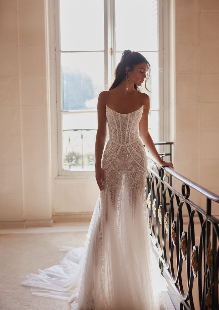 Brautkleid Aletea von Yedyna – Ansicht aus der Kollektion, Love & Brides Frankfurt