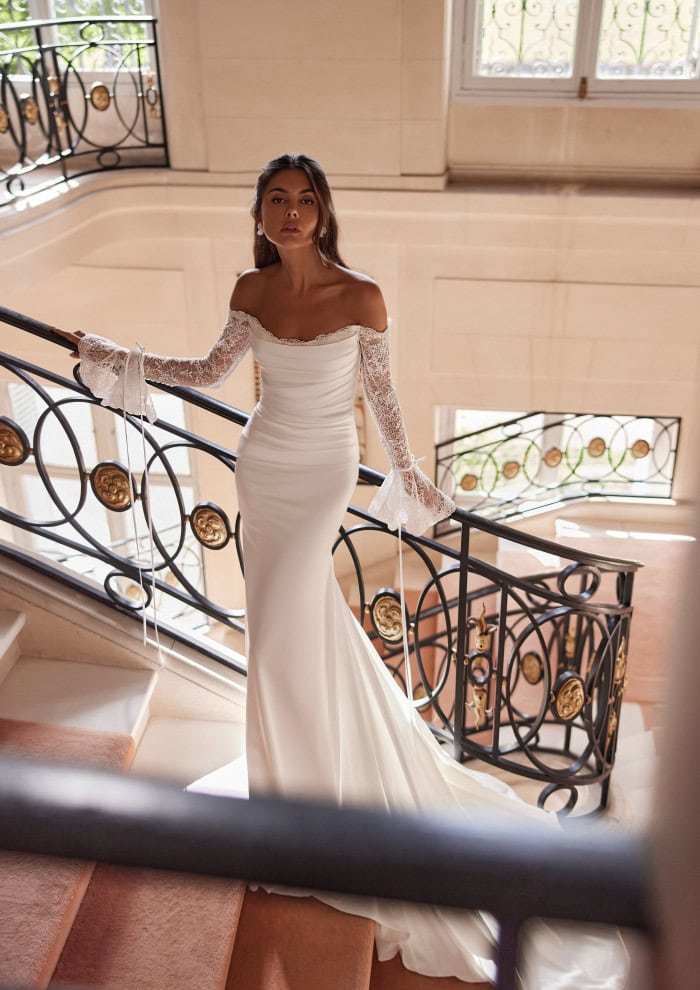 Designer-Brautkleid Delia von Yedyna, Brautmode Frankfurt-Sachsenhausen
